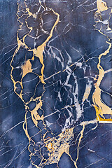 Image showing Gold Marble Veins