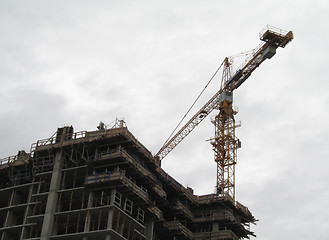 Image showing large construction site