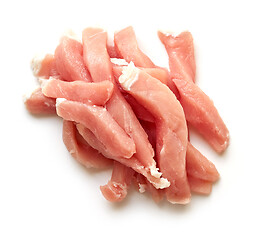 Image showing fresh raw pork meat