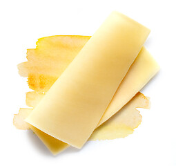 Image showing slice of cheese