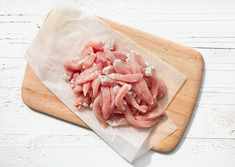 Image showing fresh raw pork meat