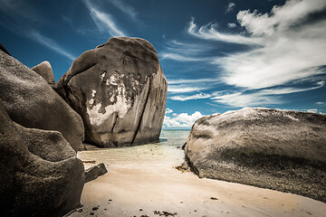Image showing Praslin beach Seychelles