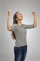 Image showing Happy woman