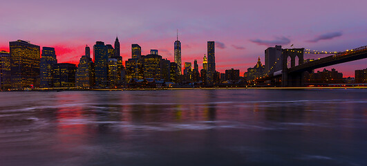 Image showing New York skyline