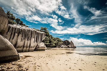 Image showing Praslin beach Seychelles