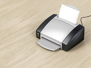 Image showing Color inkjet printer