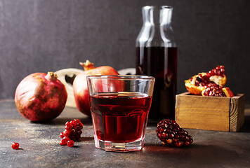 Image showing pomegranate juice