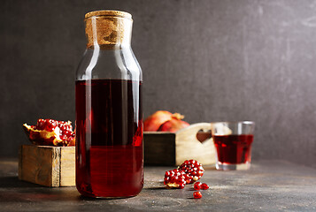 Image showing pomegranate juice