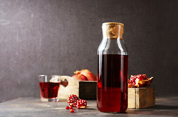 Image showing pomegranate juice