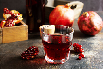 Image showing pomegranate juice