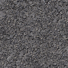 Image showing Seamless texture - dry black cracked soil