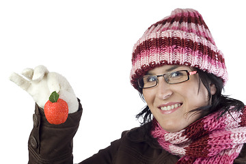 Image showing christmas girl ornaments