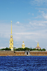 Image showing Peter-Pavel's Fortress, St. Petersburg, Russia 