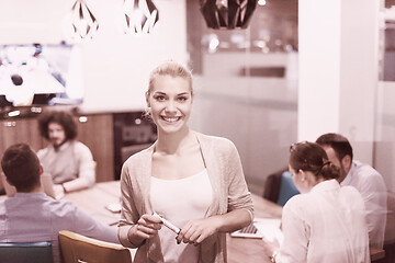 Image showing Portrait of successful Businesswoman