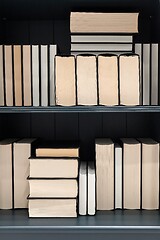 Image showing Books on a shelf