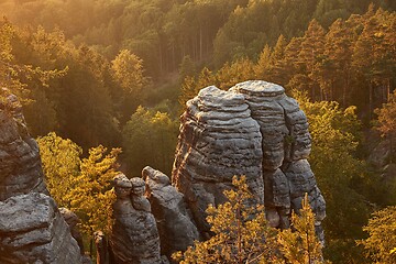 Image showing Majestic Rocky Landscape