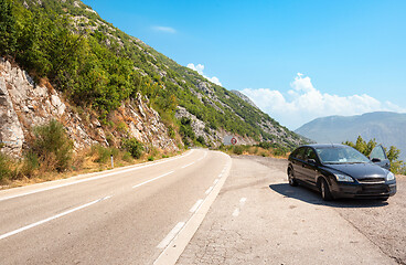 Image showing Highway in Montenegro