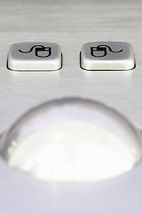 Image showing Mouse buttons and scrollwheel