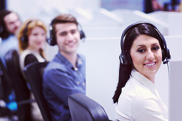 Image showing Call center operators