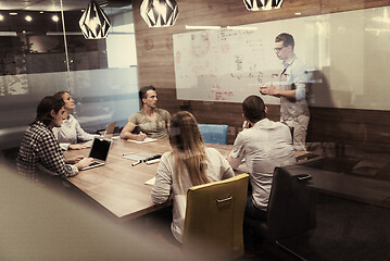 Image showing startup business team on meeting