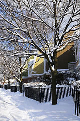 Image showing Winter street