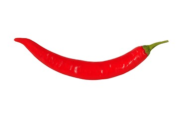 Image showing Chili pepper on white