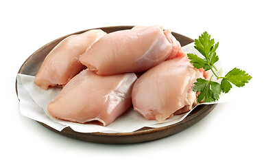 Image showing fresh raw chicken meat