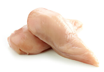 Image showing fresh raw chicken fillet