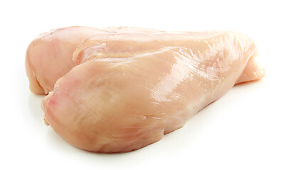 Image showing fresh raw chicken fillets