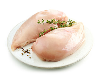 Image showing fresh raw chicken meat