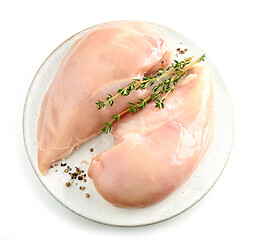 Image showing fresh raw chicken meat