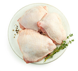 Image showing fresh raw chicken meat