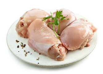 Image showing fresh raw chicken meat