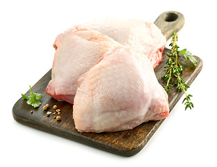 Image showing fresh raw chicken meat