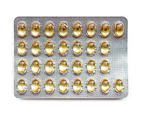 Image showing D vitamin pills