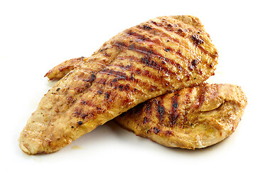 Image showing grilled chicken fillet meat 