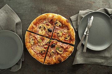 Image showing Pizza