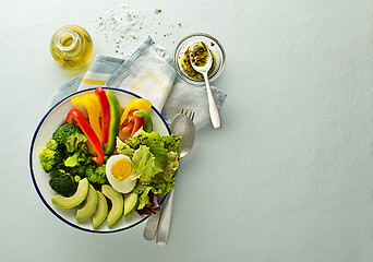Image showing Salad meal