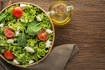 Image showing Green salad