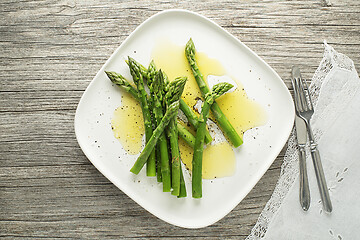 Image showing Asparagus food