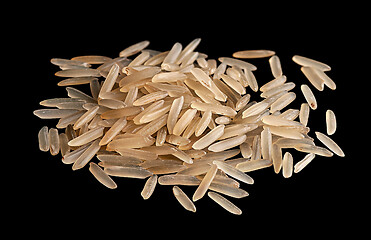 Image showing Small pile of long rice