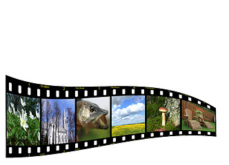 Image showing Filmstrip with copyspace