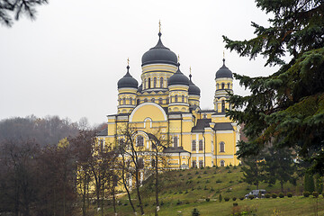 Image showing Orthodox monastery of Hincu