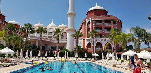 Image showing Luxury hotel in Antalya