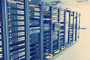 Image showing network server room