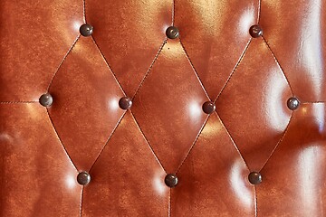 Image showing Luxury leather seat