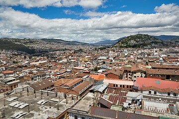 Image showing Quito, Ecudador city panorama