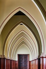 Image showing Arches architecture old interior