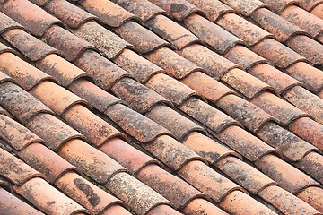 Image showing Roof tiles texture