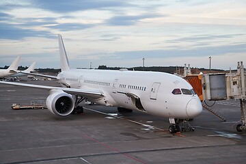 Image showing Airliner at an airport